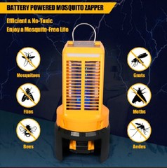Mellif 20V Cordless Corded Mosquito Bug Zapper Lantern FOR DEWALT 20V Bare Tool