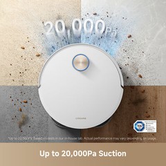 DREAME X50 Ultra White Robot Vacuum Mop 20,000Pa Suction｜Certified Refurbished