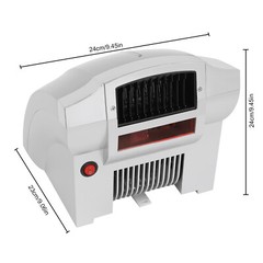 1800W Automatic Electric Hand Dryer Commercial and Household Use Silver 70-75dB
