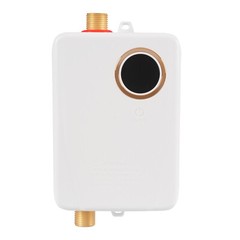 4.57*2.76*7.68in White 3000W ABS& 304 Stainless Electric Instant Water Heater