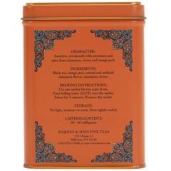 Harney & Sons Caffeinated Hot Cinnamon Sunset Black Tea with Orange and Cloves