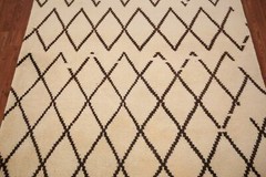 Modern Handmade Luxury Hand-Knotted Moroccan Wool Rugs for Any Room 4×6 ft