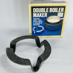 1987 Fox Run Craftsmen Double Boiler Maker Cookware Retro Kitchen Vintage