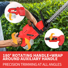 20 in. Cordless Hedge Trimmer For Milwaukee M18 Battery Brushless (Tool Only)