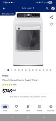 Midea Electric Dryer