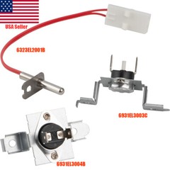 for LG Dryer Thermostat Thermistor Kit AGM75510744 AGM30045804