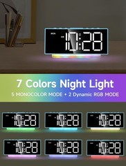 Loud Alarm Clock for Heavy Sleepers Adults,Kids,Teens,Desk Clock with USB Por…
