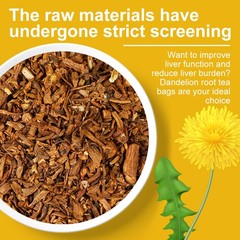 Dandelion Tea Leaf & Root Herbal 60 Tea Bags for Liver & Kidney Health Detox