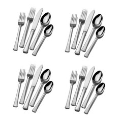 Mikasa HARMONY 18/10 Stainless Steel 20pc. Flatware Set (Service for Four) N/O