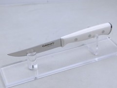 Cuisinart CLASSIC 4.5″ STEAK Knife w/ HIGH-CARBON Steel Blade & WHITE Handle
