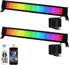 2-piece set of 50W RGB wall-washing lights, stage wall-washing light strips