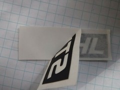 STIHL Full color bkgnd CUSTOM CHAINSAW LETTERING STICKER DECAL+/- 3/4″ x 2-1/2″