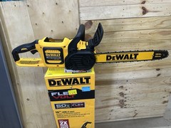 DeWalt FlexVolt 60V 16″ in Brushless Chainsaw DCCS670B (Tool Only) Open Box