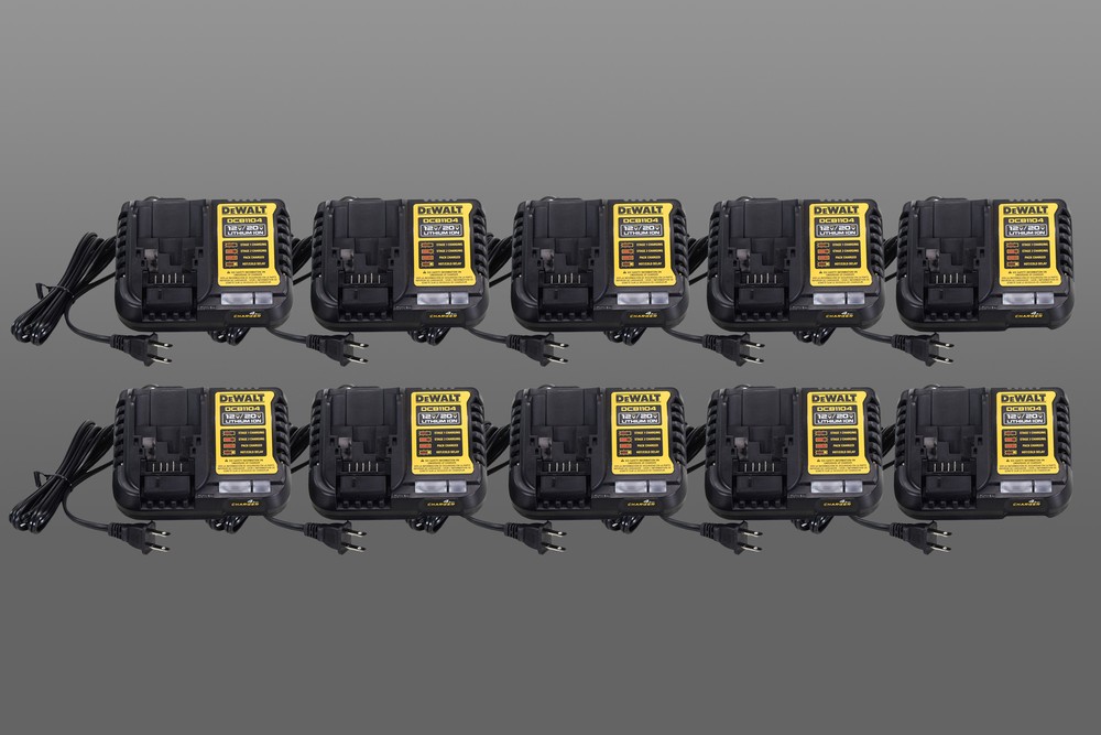 DeWalt DCB1104-NBX 12V MAX*/20V MAX* 4 Amp Multi-Voltage Charger (10 Pack)
