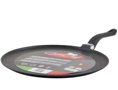 Roch Guss Grand Chef Crepe Griddle Pan Made in Italy Large Size 32 cm