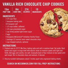 4 Pack – McCormick Imitation Vanilla Flavor 32 oz.