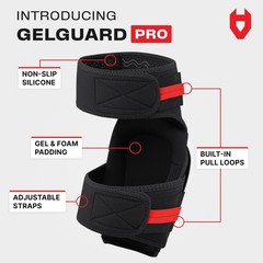 Heavy Duty Knee Pads for Men – Construction Work, Ankle Support, Anti-Slip Cap,