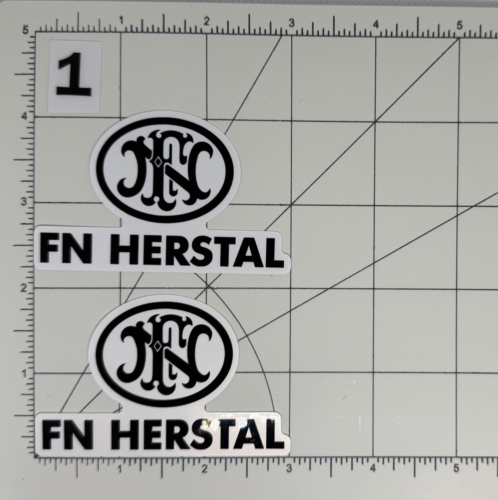 Gun Maker Stickers Multiple Options Available, Pick One