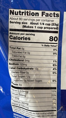 Instant Nonfat Dry Milk 64 oz Bag 4 lbs 20 Quarts 80 Servings Meijer Vitamin A D