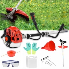 52CC 2-Stroke Gas String Trimmer & Brush Cutter Straight Shaft Weed Eater Multi