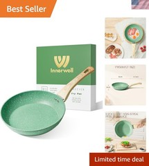 Nonstick Frying Pan Skillet, 8 Inch Non Stick Egg Pan Omelet Frying Pans 100%…