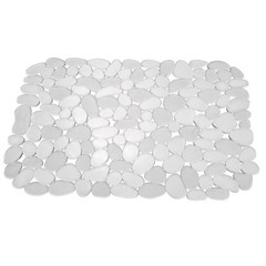 iDesign 15.5 in. L X 12 in. W X 12 in. H Plastic Sink Mat