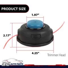 3PCS TRIMMER HEAD FIT FOR HUSQVARNA 128LD/124L/223L STRING TRIMMER WEEDEATER