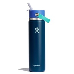 Hydro Flask Wide Mouth Flex Straw Water Bottle Vacuum-Insulated