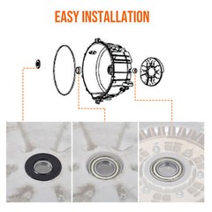 For Samsung Washer Washing Seal Bearing Kit DC62-00156A 6601-002632 6601-002516