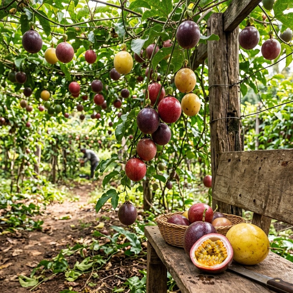 50 Pcs Passion Fruit Seeds | Home Garden Fruit Plant Seeds