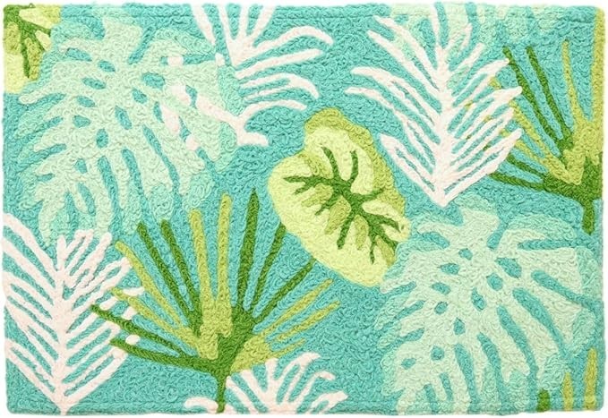 Jellybean Tropical Home Accent Rug 20×30 Machine Washable Indoor Outdoor