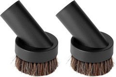 2Pcs Soft Bristle Vacuum Brush Round Brush Vacuum Attachment Universal Vacuum…