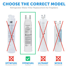1/2/3/4 Pack Frigidaire PWF-1 FPPWFU01 Genuine Refrige PurePour Water Filter New