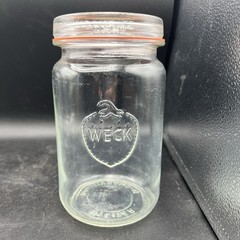 Vintage German Weck Canning Barrel Jar 1.5 L Massivrand 95 Sour Dough