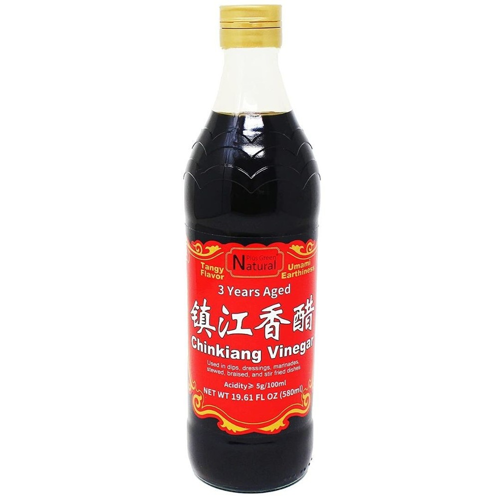 NPG Authentic Chinkiang Vinegar 19.61 Fl Oz 580ml, Aged 3 Years Premium Quality