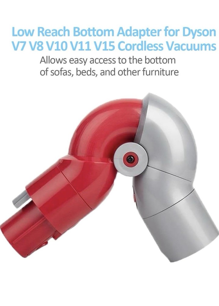 Genuine Dyson Low-reach adaptor Outsize, V15, V11, V10, V8, and V7 vacuums.