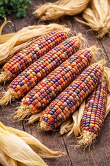 25+ Organic Glass Gem Indian Corn Seeds For Planting Beautiful And Vibrant!