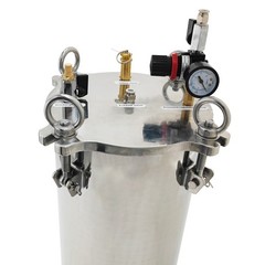 Large Flow 20L Dia. 10.3in Dispenser Pressure Tank Dispensing Storage Bucket New