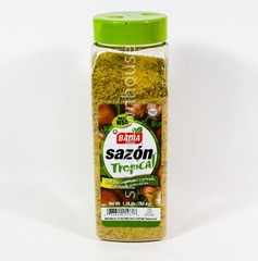 1 BADIA Sazon Tropical 28oz Canister Zesty Blend for Meat Poultry & Fish 10/2029