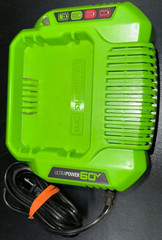 Greenworks Pro 60v Battery LB60A00 & Charger CAC801