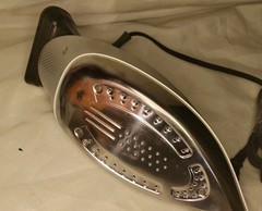 Conair GI500 ExtremeSteam Steam & Dry Iron Silver Black Tested Working Used