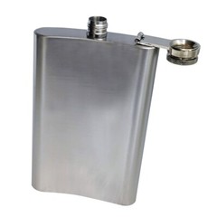 10oz Portable Alcohol Pocket Flask with Funnel Stainless Steel Whiskey Flask