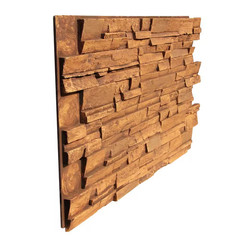 Stack Stone 48 In. X 24.25 In. Polyurethane Interlocking Siding Panel Finished i