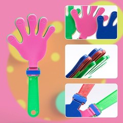 10Pcs Plastic Hand Clappers Noise Makers Party Sports Cheer Favors