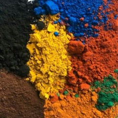 10 Colors 4-16oz Iron Oxide Mineral Pigment Concrete Cement Lime Powder Colorant
