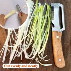 NEW 2 in 1 Multi-Functional Vegetable Peeler for Kitchen Stainless Steel Peeler
