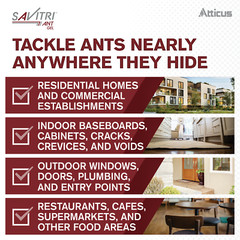 Savitri Ant Gel Bait (4 x 30 Grams) by Atticus (Compare to Advion)
