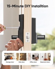 eufy Smart Lock C33 Wi-Fi Fingerprint Keyless Entry Door Lock with Handle|Refurb