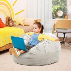 Bean Bag Chair Adults Foam Filled Gaming Sofa Beanbag with Soft Removable Cover