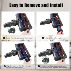 NEW Direct Drive Brush Head for Dyson V7 V8 V10 V11 V15 SV10 SV12 SV14 Vacuum